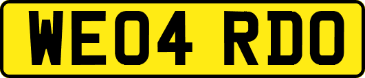 WE04RDO