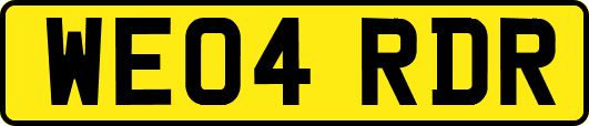 WE04RDR