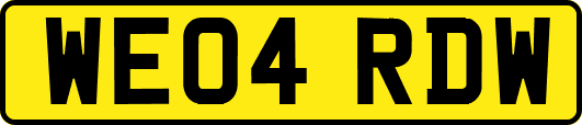 WE04RDW