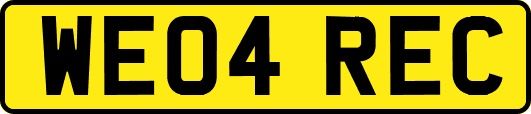 WE04REC