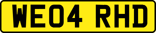 WE04RHD