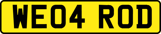 WE04ROD