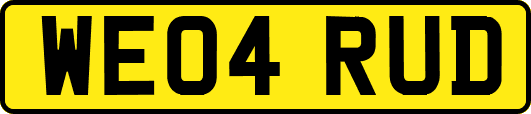 WE04RUD