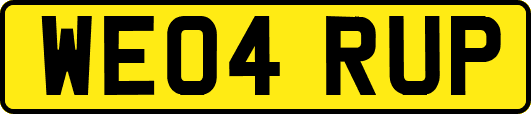 WE04RUP