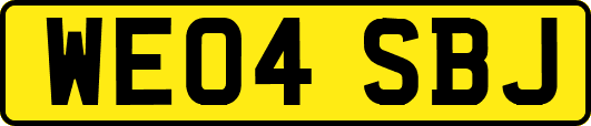 WE04SBJ