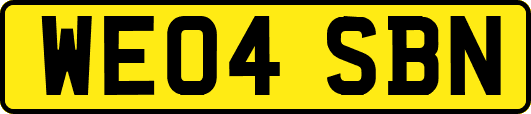 WE04SBN
