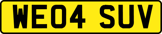 WE04SUV