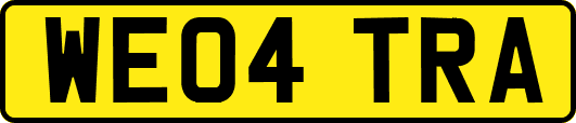 WE04TRA