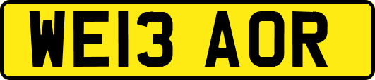 WE13AOR