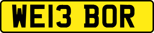 WE13BOR