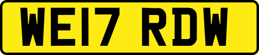 WE17RDW