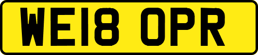 WE18OPR