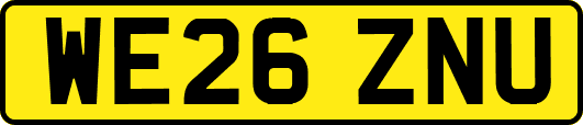 WE26ZNU