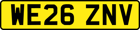 WE26ZNV