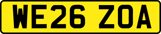 WE26ZOA