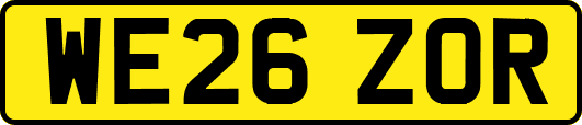 WE26ZOR