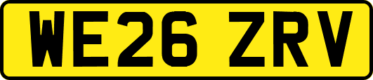 WE26ZRV
