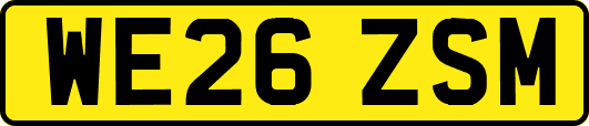 WE26ZSM