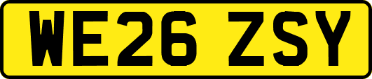 WE26ZSY
