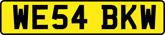 WE54BKW