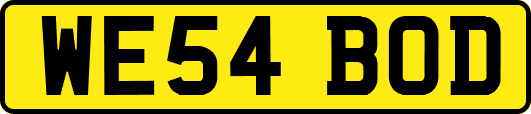 WE54BOD