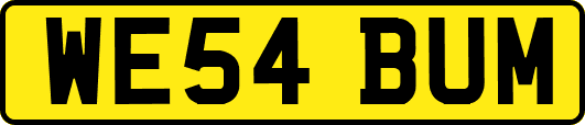 WE54BUM