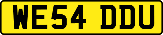 WE54DDU