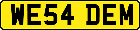 WE54DEM