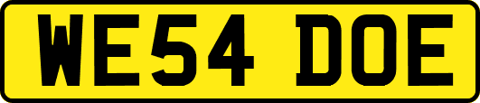 WE54DOE