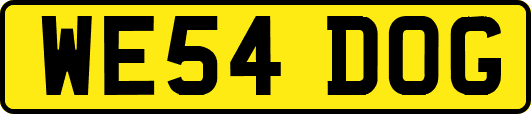 WE54DOG
