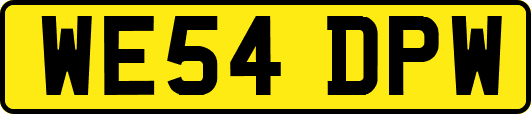 WE54DPW