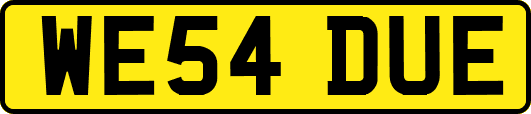 WE54DUE