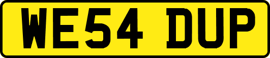 WE54DUP