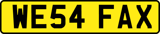 WE54FAX