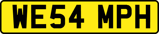 WE54MPH