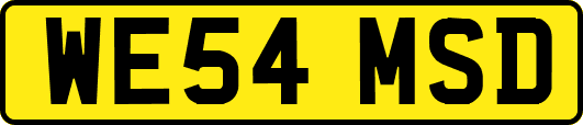 WE54MSD