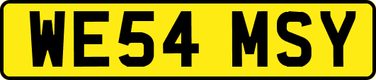 WE54MSY
