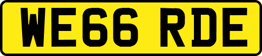 WE66RDE