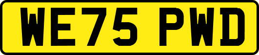WE75PWD