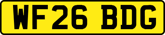 WF26BDG