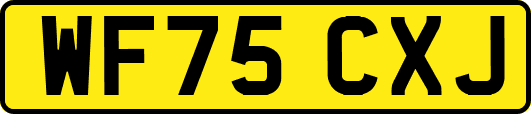 WF75CXJ