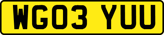 WG03YUU