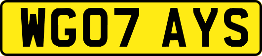 WG07AYS