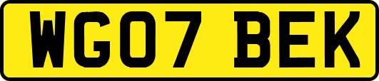 WG07BEK