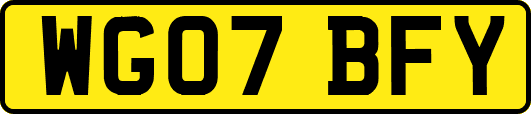 WG07BFY