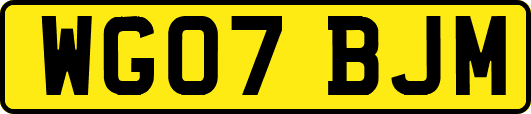 WG07BJM