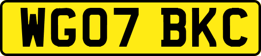 WG07BKC