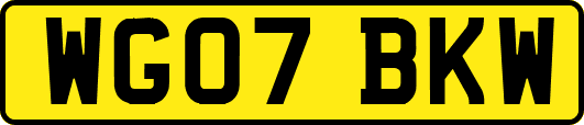 WG07BKW