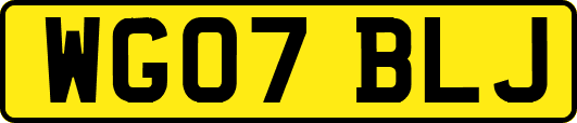 WG07BLJ