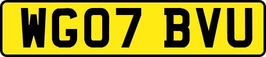 WG07BVU